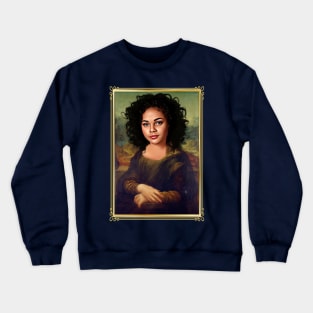 Mona Lisa Turtle Crewneck Sweatshirt